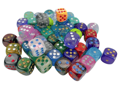 Chessex Dice: Loose D6 16mm (assorted colors)